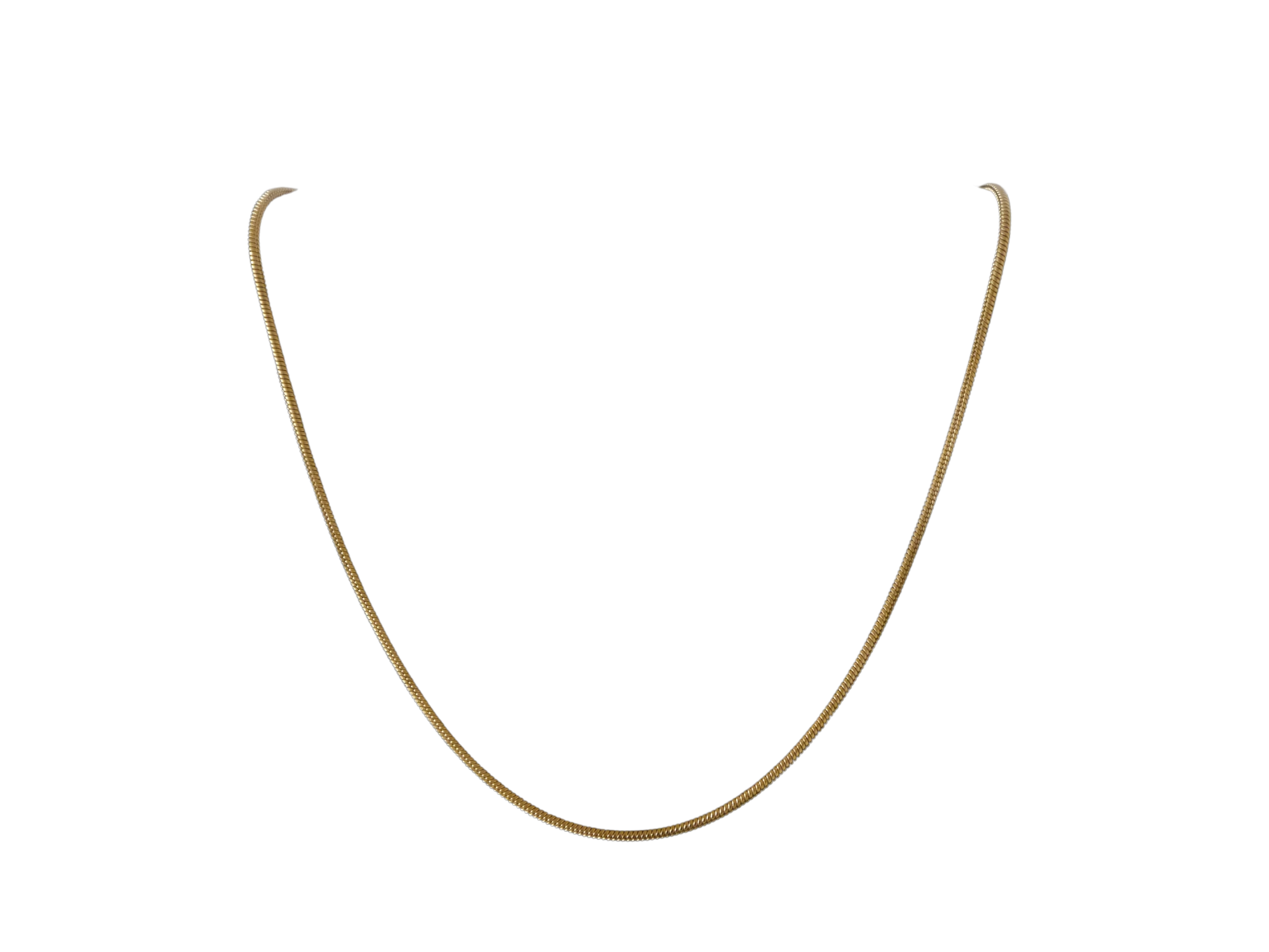 Goldhaut Schlangenkette